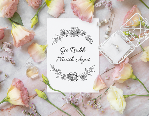 Go Raibh Maith Agat Thank You Pack of 10 cards